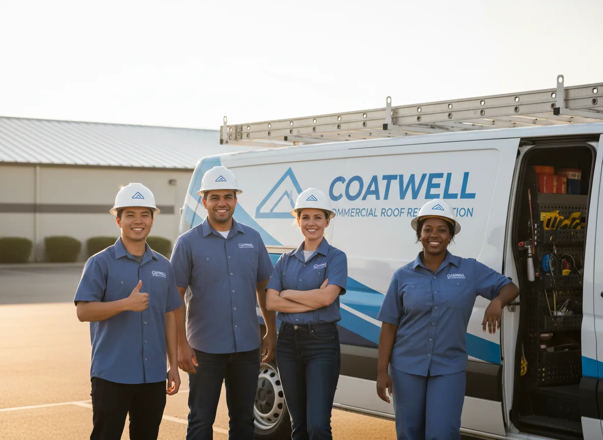 Commercial roof coating company in Tannersville, VA